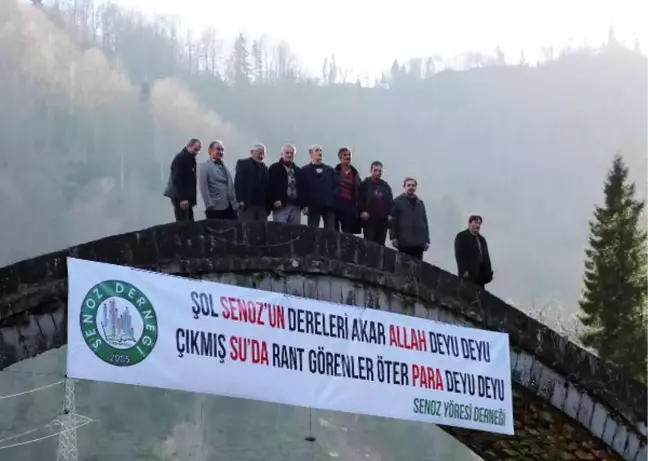 Senoz Vadisi'nde Muhtarlardan Hes Tepkisi