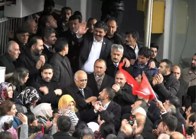 AK Parti Adayı Yunus Baydar'a Coşkulu Karşılama