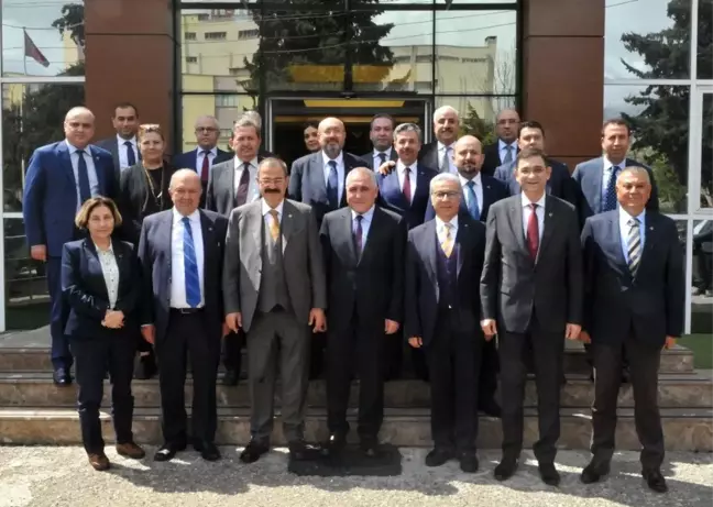 Gso Yönetiminden Gaosb Başkanı Şimşek'e Hayırlı Olsun Ziyareti
