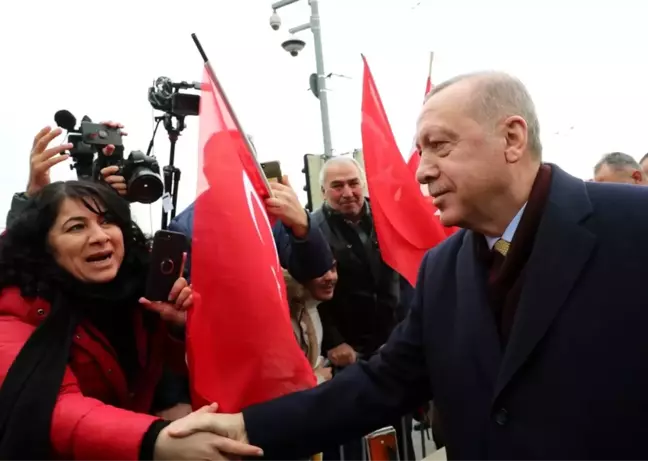 İsviçre'deki Türk vatandaşlarından Erdoğan'a coşkulu karşılama