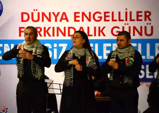 Yıldırım'da Filistin için sessizliğin sesi oldular