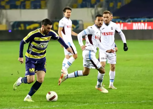 MKE Ankaragücü, Trabzonspor'a 1-0 mağlup oldu
