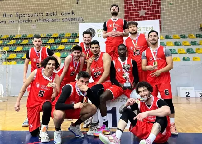 ÜNİLİG Basketbol Şampiyonası'nda Şampiyon Doğuş Üniversitesi
