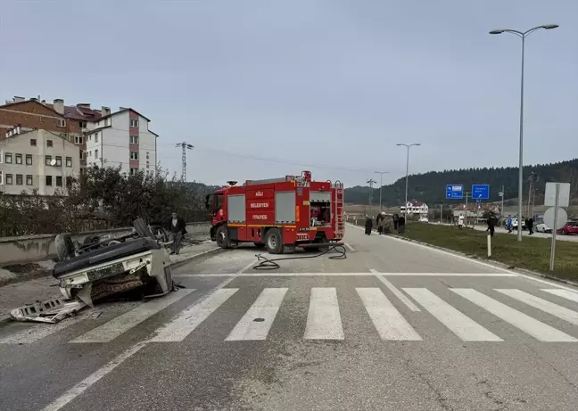 Kastamonu'da Trafik Kazasında İki Yaralı