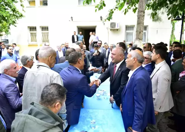 Ceylanpınar'da bayramlaşma programına yoğun ilgi