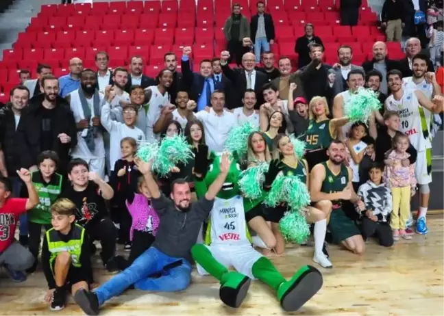Manisa Büyükşehir Belediyespor FIBA Europe Kupası'nda Son 16'ya yükseldi