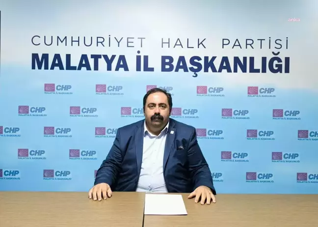 CHP Malatya İl Başkanı: Eğitim Sistemi 22 Yılda Yerle Bir Edildi