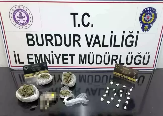 Burdur'da Uyuşturucu Operasyonu: Şüpheli Tutuklandı