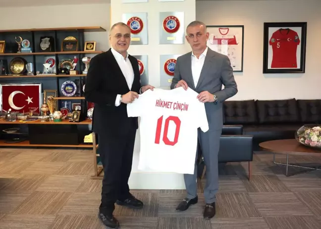 Hatayspor Başkanı, TFF Başkanı'nı Ziyaret Etti