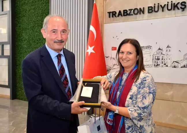 Trabzon politika haberleri... AB Delegasyonundan Trabzon Büyükşehir'e ziyaret