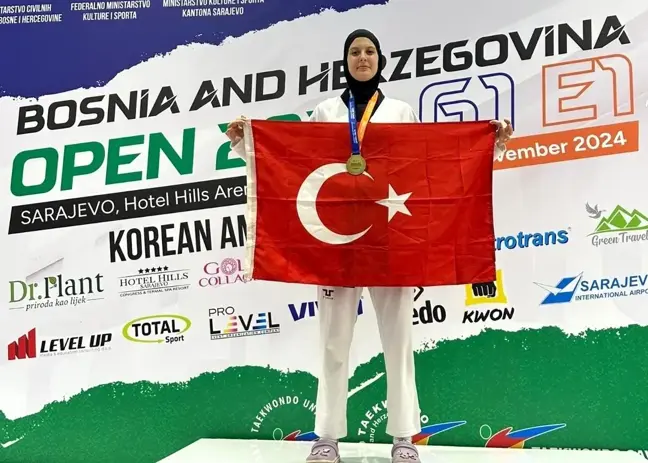 Elifnaz Köseoğlu, Avrupa Taekwondo Şampiyonu Oldu