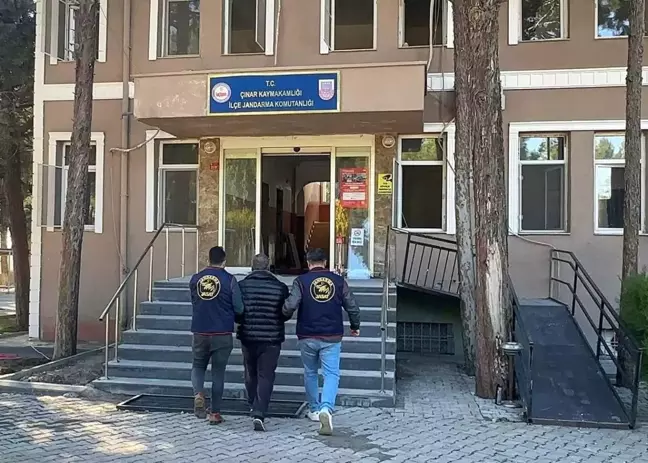 Çınar'da 25 Yıl Hapis Cezası Olan Firari Hükümlü Yakalandı