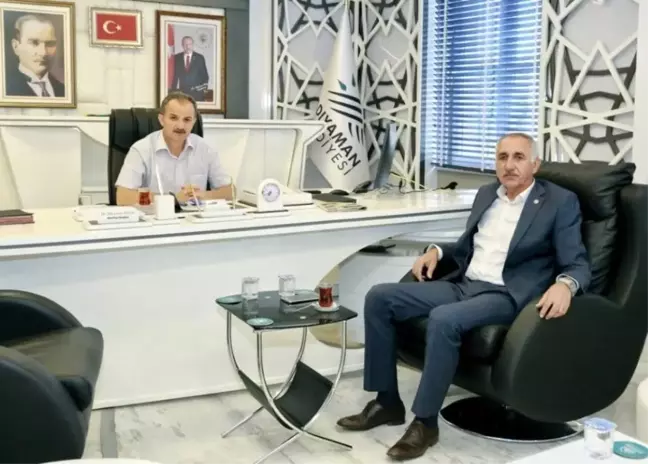 AK Parti Milletvekili Taş, Başkan Kılınç ile bir araya geldi
