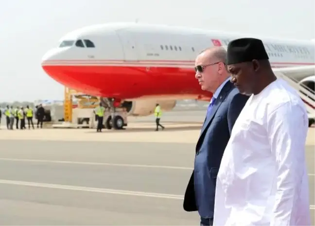 Cumhurbaşkanı Erdoğan Gambiya'da