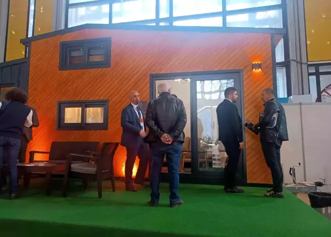 Başkentte Prefabrik Evler Fuarı Açıldı