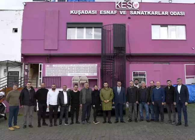 Kuşadası Belediye Başkanı Ömer Günel, KESO'yu ziyaret etti