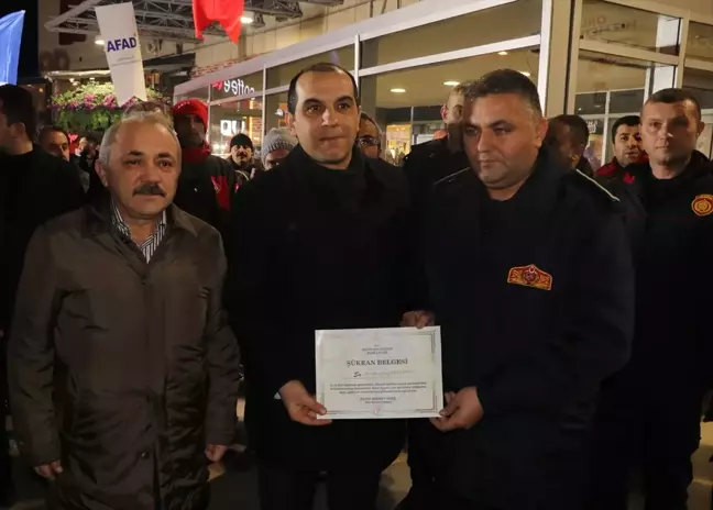 Çankırı'da 6 Şubat Depremleri Anısına Saygı Nöbeti Tutuluyor