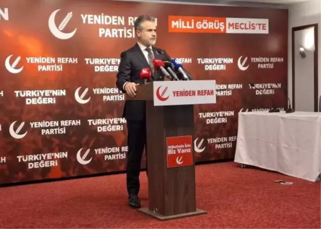 Yeniden Refah Partisi, başkan adaylarını ve yerel seçim beyannamesini kamuoyuyla paylaşacak