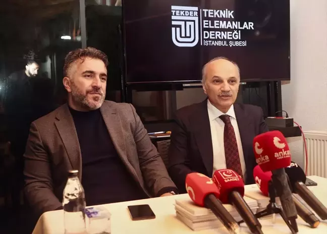Saadet Partisi İstanbul Büyükşehir Belediye Başkan Adayı Birol Aydın, TEKDER İstanbul Şubesini Ziyaret Etti