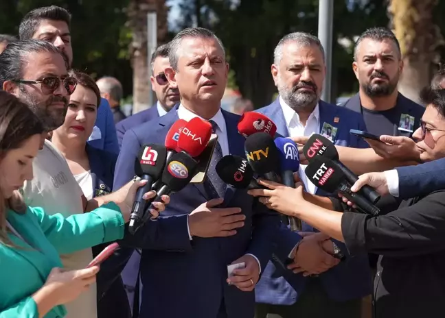 CHP Genel Başkanı Özgür Özel, İsrail'in Filistin'deki saldırılarını kınadı