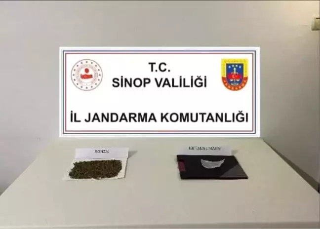 Sinop'ta Uyuşturucu Operasyonu: 21 Gram Bonzai ve 1 Gram Metamfetamin Ele Geçirildi