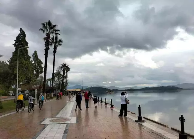 Yağmur Sonrası Köyceğiz Kordonunda Yoğunluk