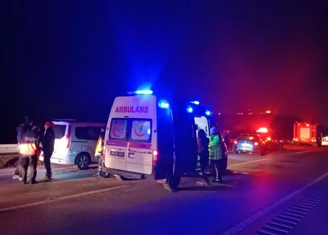 Çorum'da Trafik Kazası: 6 Yaralı