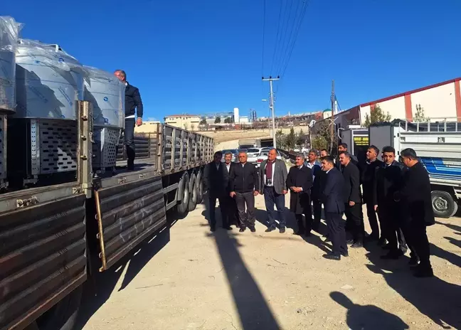 Adıyaman'da Süt Soğutma Tankı Dağıtımı Gerçekleşti