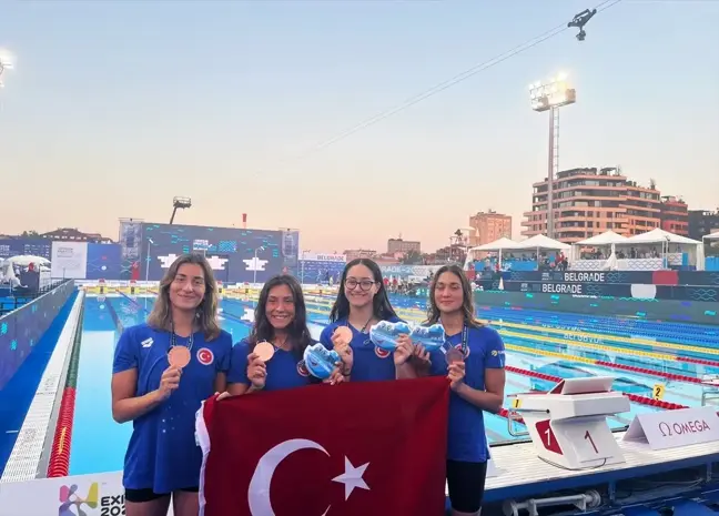 Türk Milli Takımı Su Sporları Avrupa Şampiyonası'nda Bronz Madalya Kazandı