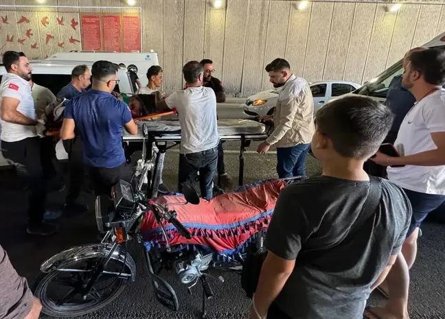 Şanlıurfa'da Motosiklet Kazası: Sürücü Yaralandı