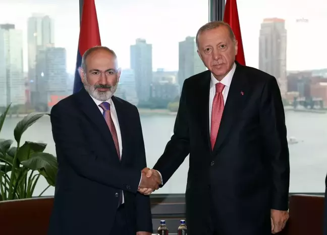 Erdoğan ve Paşinyan New York'ta Görüştü