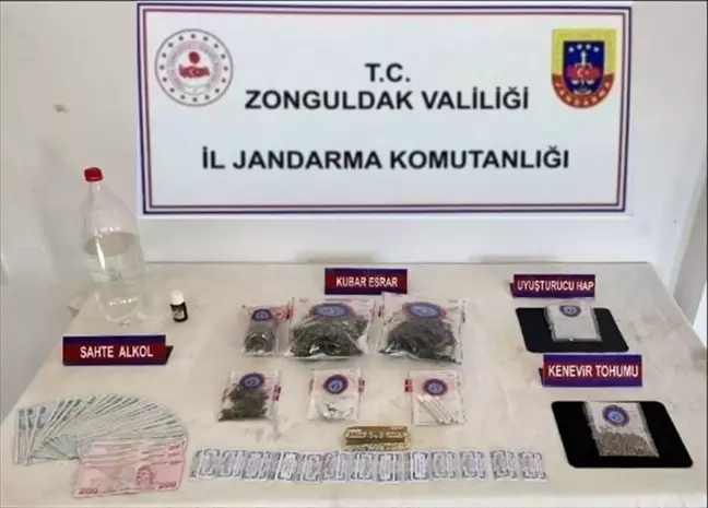 Karadeniz Ereğli'de Uyuşturucu ve Sahte Alkol Operasyonu: 1 Gözaltı