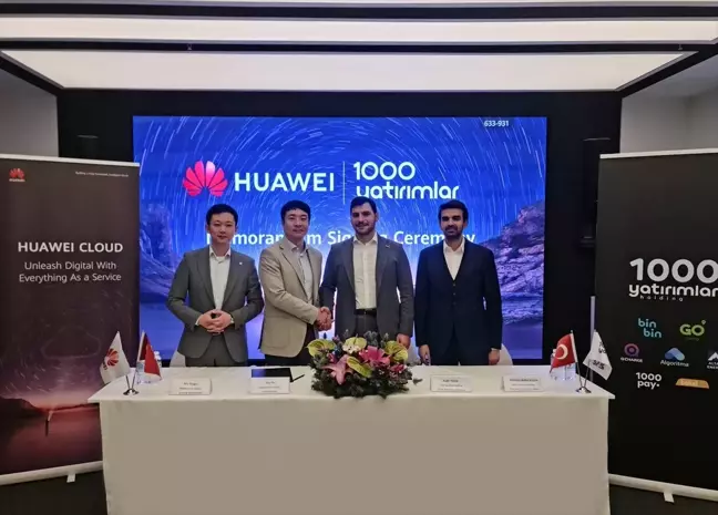 1000 Yatırımlar Holding ve Huawei'den Stratejik İşbirliği Anlaşması