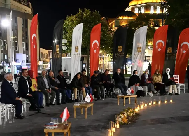 Balıkesir'de, Şiir Akşamları
