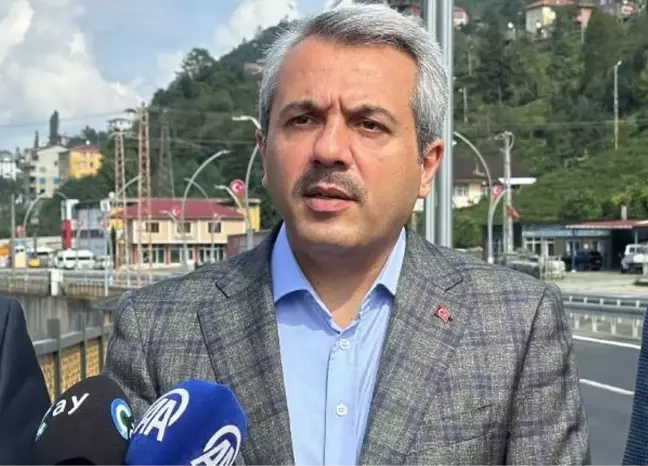 Rize-Güneysu kara yolu onarılarak yeniden ulaşıma açıldı