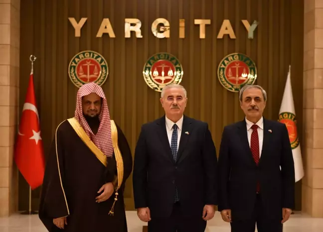 Yargıtay Başkanı Akarca, Suudi Arabistan Krallığı Başsavcısını kabul etti