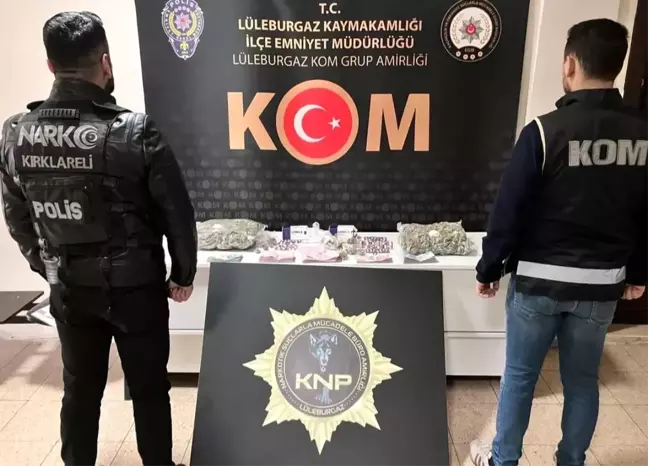 Kırklareli'de Uyuşturucu Operasyonu: 2 Tutuklama