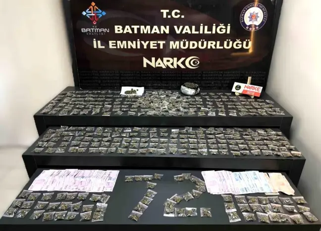 Batman'da 600 Gram Uyuşturucu ile Yakalanan Satıcı Tutuklandı