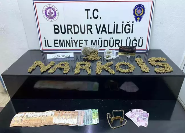 Burdur'da Uyuşturucu Ele Geçirildi, Şahıs Tutuklandı