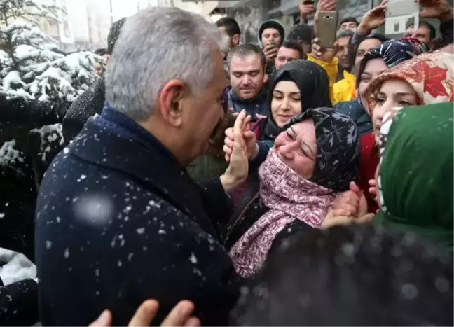 Başbakan Yıldırım, Kaya Çiftinin Evine Misafir Oldu