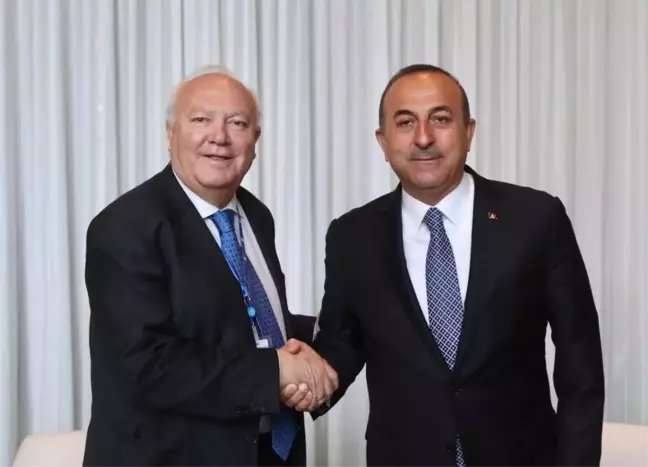 Dışişleri Bakanı Çavuşoğlu, Medeniyetler İttifakı Yüksek Temsilcisi Moratinos'la Görüştü
