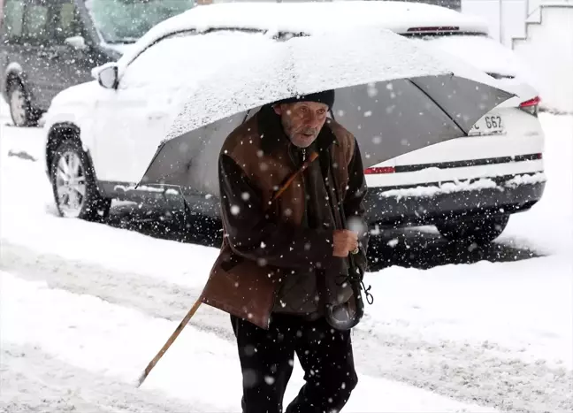 Doğu Anadolu'da Kar Yağışı ve Soğuk Hava Etkili Oluyor