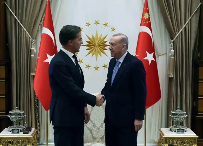 Cumhurbaşkanı Erdoğan, NATO Genel Sekreteri Rutte'yi kabul etti