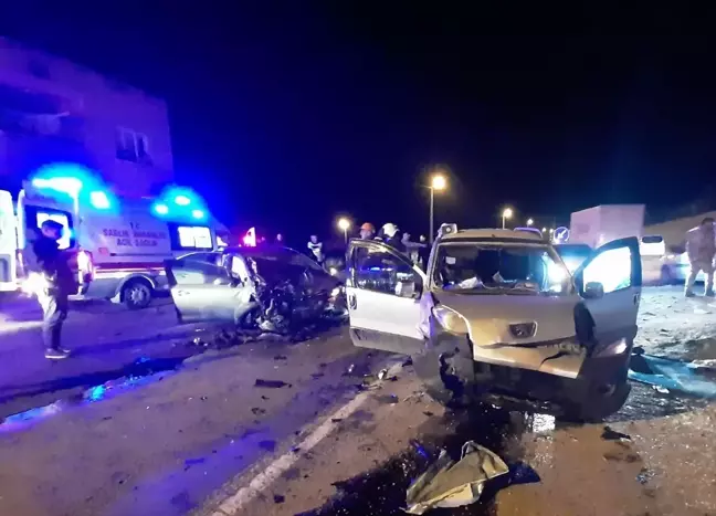 Mardin'de Zincirleme Trafik Kazası: 6 Yaralı