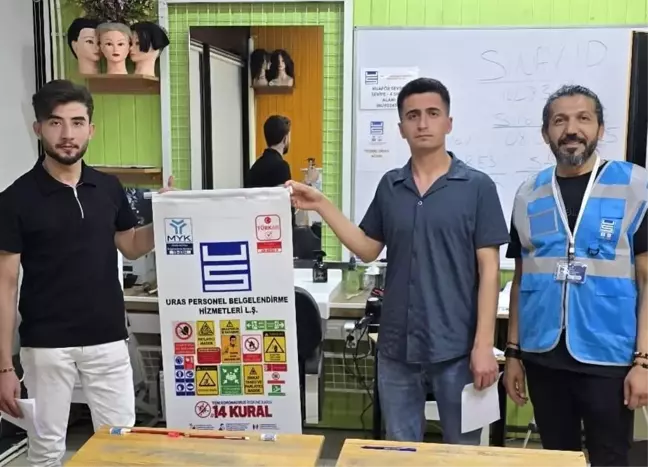 Malatya Park AVM'de Mesleki Yeterlilik Sınavı Düzenlendi