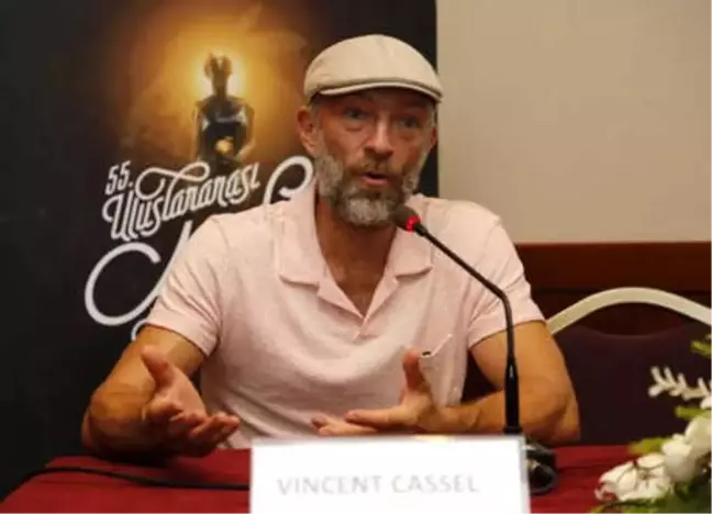 Fransız Aktör Vincent Cassel, Antalya'da