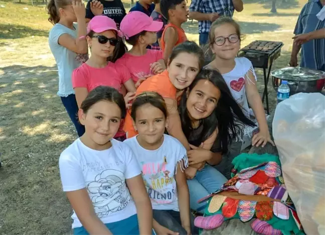 Seyitgazi Kırka'da Yaz Kur'an Kursu öğrencileri piknik yaptı