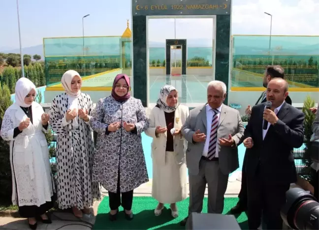 Bakan Selçuk, eski Bakan babasının yaptırdığı namazgahı ibadete açtı