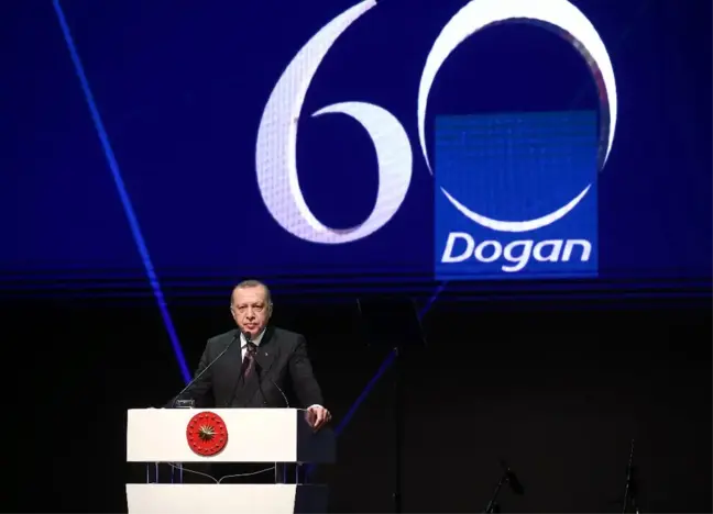 Cumhurbaşkanı Erdoğan, Doğan Grubu'nun 60. yıl kutlamalarına katıldı
