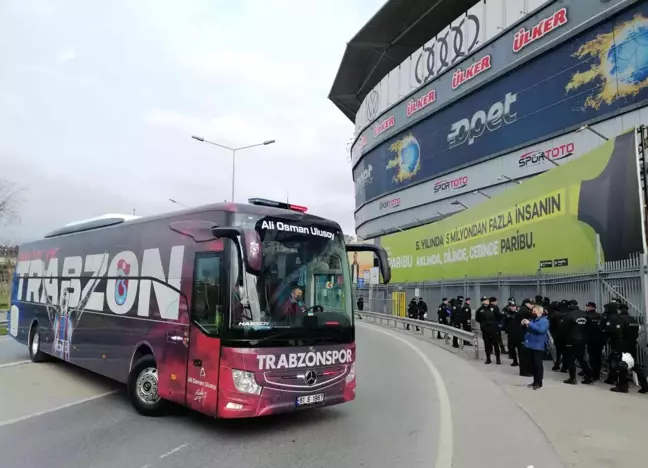 Trabzonspor, Kadıköy'e geldi